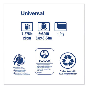 Tork® Universal Hand Towel Roll, 7.88" X 800 Ft, Natural, 6 Rolls-carton freeshipping - TVN Wholesale